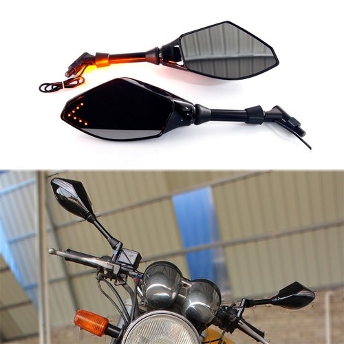 Motorrad spiegel mit blinker - motorrad,